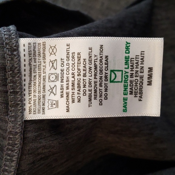 Las Vegas Raiders TX3 Cool NFL Team Apparel T-shirt in Dark Heather Gray Size M - Picture 5 of 6